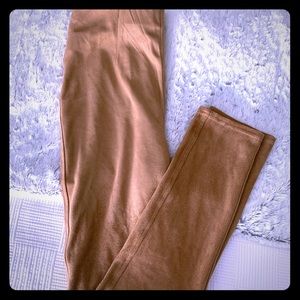 Aritzia Talula suede like leggings